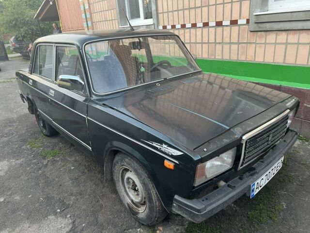 Зелений ВАЗ 2107, об'ємом двигуна 1.5 л та пробігом 42 тис. км за 475 $, фото 3 на Automoto.ua