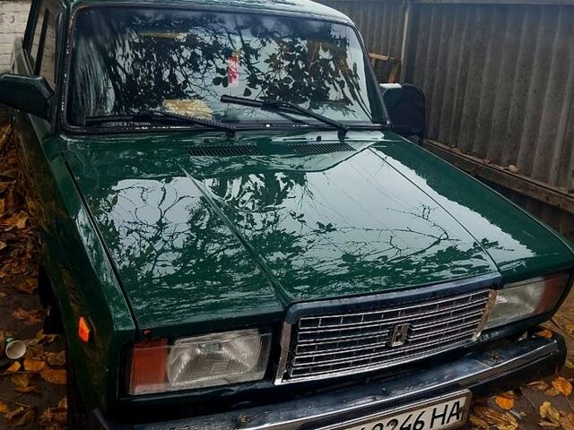 Зелений ВАЗ 2107, об'ємом двигуна 1.5 л та пробігом 213 тис. км за 500 $, фото 12 на Automoto.ua
