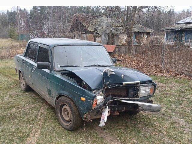 Зеленый ВАЗ 2107, объемом двигателя 1.5 л и пробегом 44 тыс. км за 213 $, фото 1 на Automoto.ua