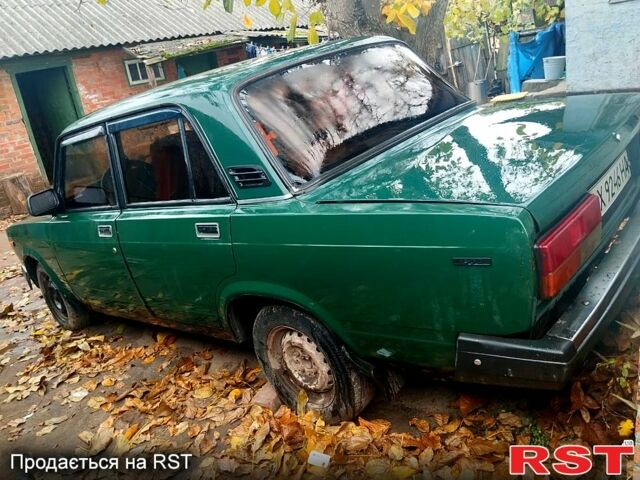 Зелений ВАЗ 2107, об'ємом двигуна 1.5 л та пробігом 213 тис. км за 500 $, фото 2 на Automoto.ua