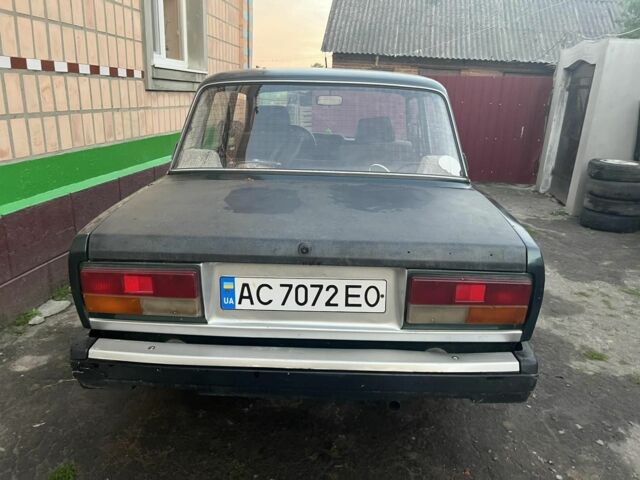 Зелений ВАЗ 2107, об'ємом двигуна 1.5 л та пробігом 42 тис. км за 475 $, фото 1 на Automoto.ua