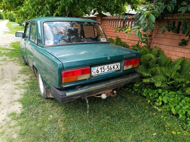 Зеленый ВАЗ 2107, объемом двигателя 0 л и пробегом 150 тыс. км за 433 $, фото 12 на Automoto.ua