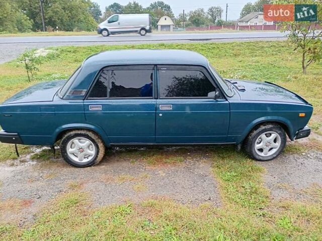 Зеленый ВАЗ 2107, объемом двигателя 1.57 л и пробегом 150 тыс. км за 1550 $, фото 5 на Automoto.ua