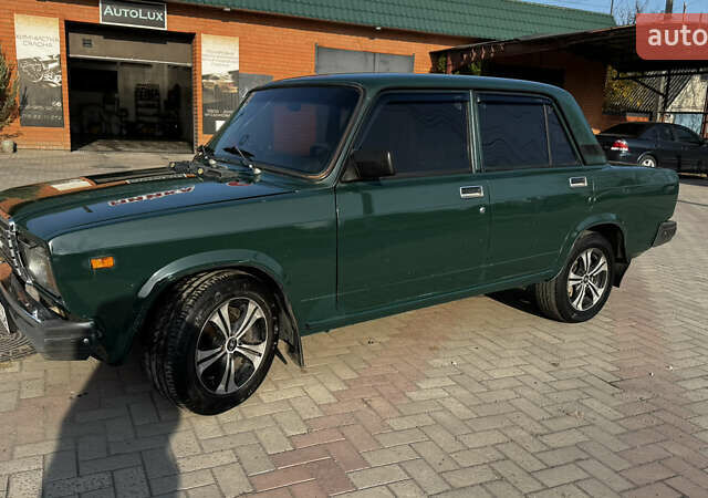 Зелений ВАЗ 2107, об'ємом двигуна 1.57 л та пробігом 80 тис. км за 1187 $, фото 2 на Automoto.ua