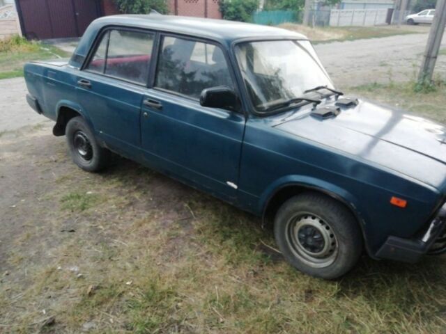 Зеленый ВАЗ 2107, объемом двигателя 0 л и пробегом 1 тыс. км за 402 $, фото 1 на Automoto.ua