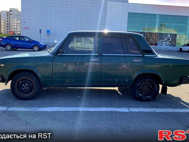 Зеленый ВАЗ 2107, объемом двигателя 1.3 л и пробегом 83 тыс. км за 850 $, фото 1 на Automoto.ua