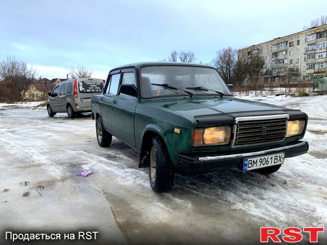 Зелений ВАЗ 2107, об'ємом двигуна 1.5 л та пробігом 120 тис. км за 880 $, фото 1 на Automoto.ua