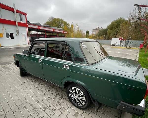 ВАЗ 2107 1998 в Виннице на Automoto.ua Зеленый ВАЗ 2107, объемом двигателя 1.6 л и пробегом 81 тыс. км за 1550 $, фото 1 на Automoto.ua