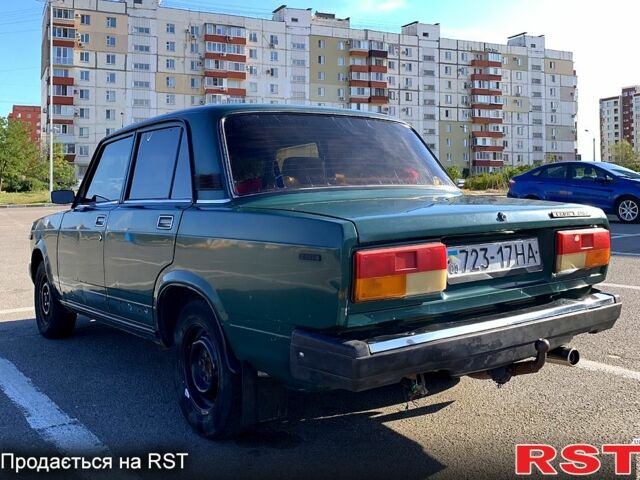 Зеленый ВАЗ 2107, объемом двигателя 1.3 л и пробегом 83 тыс. км за 850 $, фото 2 на Automoto.ua