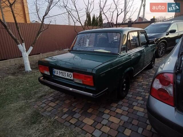 Зеленый ВАЗ 2107, объемом двигателя 1.6 л и пробегом 136 тыс. км за 1199 $, фото 3 на Automoto.ua