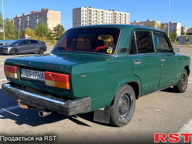 Зеленый ВАЗ 2107, объемом двигателя 1.3 л и пробегом 83 тыс. км за 850 $, фото 4 на Automoto.ua