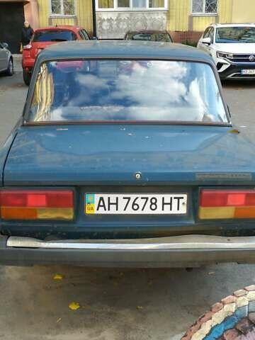 Зеленый ВАЗ 2107, объемом двигателя 1.5 л и пробегом 135 тыс. км за 500 $, фото 1 на Automoto.ua