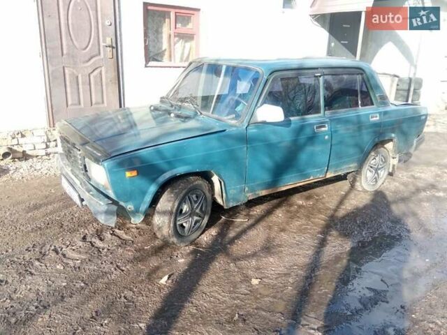 Зеленый ВАЗ 2107, объемом двигателя 1.57 л и пробегом 80 тыс. км за 560 $, фото 3 на Automoto.ua