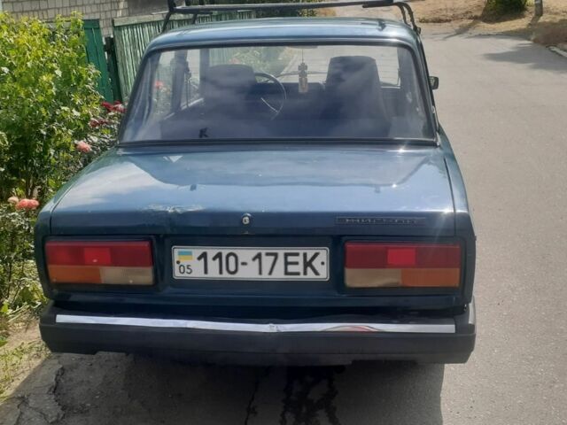Зеленый ВАЗ 2107, объемом двигателя 1.5 л и пробегом 150 тыс. км за 649 $, фото 7 на Automoto.ua