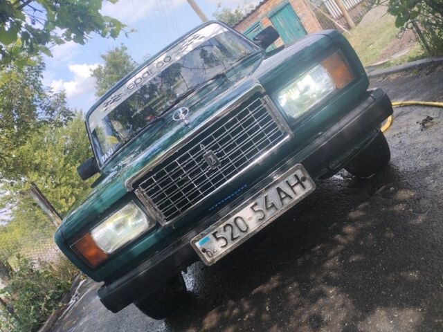 Зелений ВАЗ 2107, об'ємом двигуна 3 л та пробігом 86 тис. км за 850 $, фото 1 на Automoto.ua