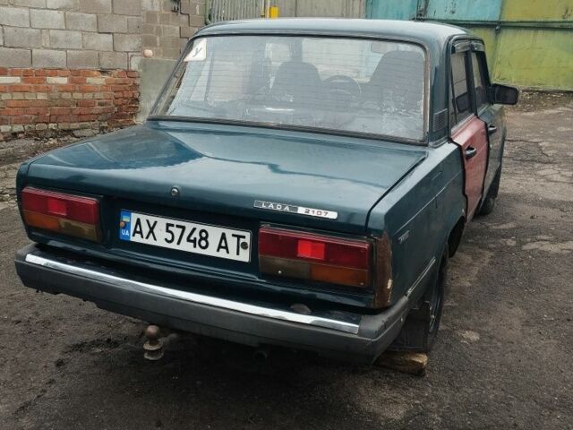 Зелений ВАЗ 2107, об'ємом двигуна 1.5 л та пробігом 773 тис. км за 521 $, фото 3 на Automoto.ua