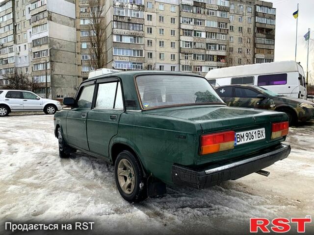 Зелений ВАЗ 2107, об'ємом двигуна 1.5 л та пробігом 120 тис. км за 880 $, фото 4 на Automoto.ua