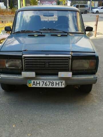 Зеленый ВАЗ 2107, объемом двигателя 1.5 л и пробегом 135 тыс. км за 500 $, фото 4 на Automoto.ua