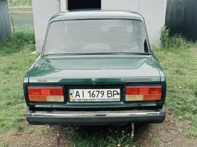 Зеленый ВАЗ 2107, объемом двигателя 1.5 л и пробегом 3 тыс. км за 1300 $, фото 1 на Automoto.ua