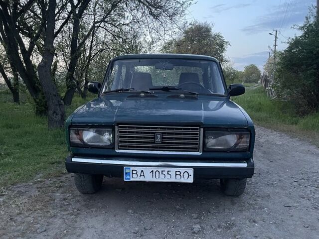 Зелений ВАЗ 2107, об'ємом двигуна 1.5 л та пробігом 55 тис. км за 460 $, фото 1 на Automoto.ua