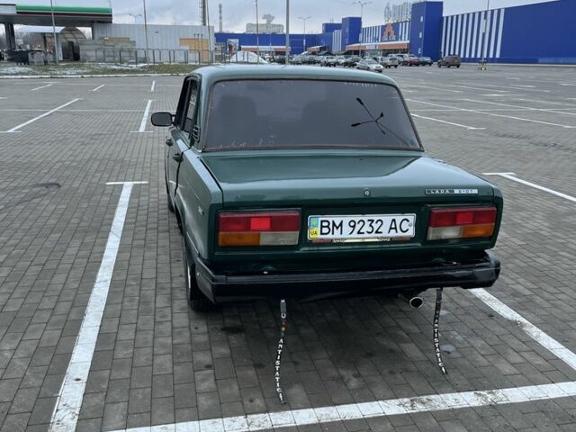 Зеленый ВАЗ 2107, объемом двигателя 1.5 л и пробегом 82 тыс. км за 900 $, фото 4 на Automoto.ua