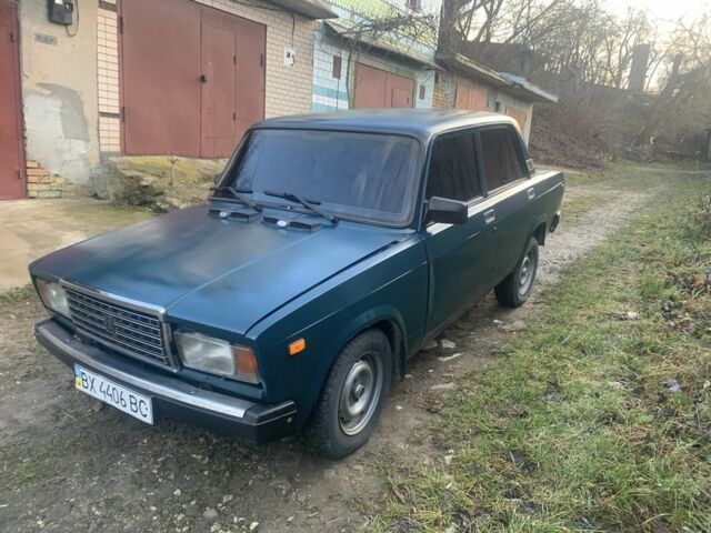 Зеленый ВАЗ 2107, объемом двигателя 0 л и пробегом 90 тыс. км за 592 $, фото 2 на Automoto.ua