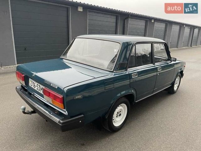 Зеленый ВАЗ 2107, объемом двигателя 1.5 л и пробегом 57 тыс. км за 2200 $, фото 5 на Automoto.ua