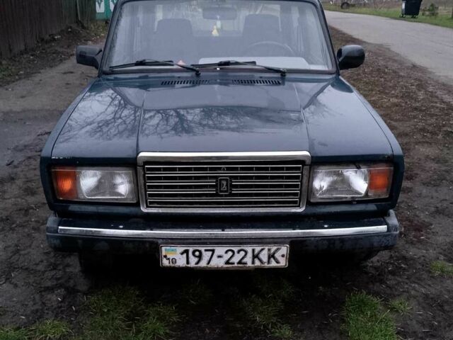 Зелений ВАЗ 2107, об'ємом двигуна 1.5 л та пробігом 551 тис. км за 750 $, фото 2 на Automoto.ua