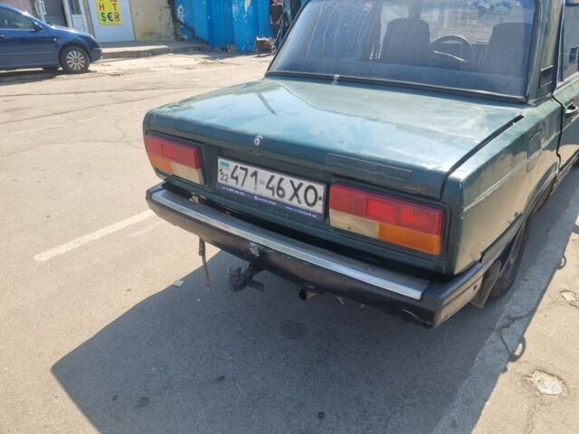 Зелений ВАЗ 2107, об'ємом двигуна 1.5 л та пробігом 165 тис. км за 650 $, фото 2 на Automoto.ua