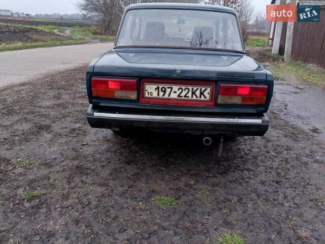 Зеленый ВАЗ 2107, объемом двигателя 1.5 л и пробегом 551 тыс. км за 750 $, фото 3 на Automoto.ua