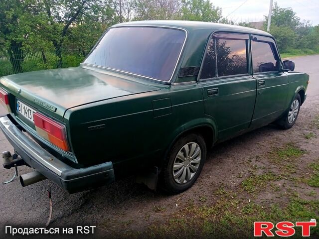 Зеленый ВАЗ 2107, объемом двигателя 1.5 л и пробегом 0 тыс. км за 750 $, фото 1 на Automoto.ua