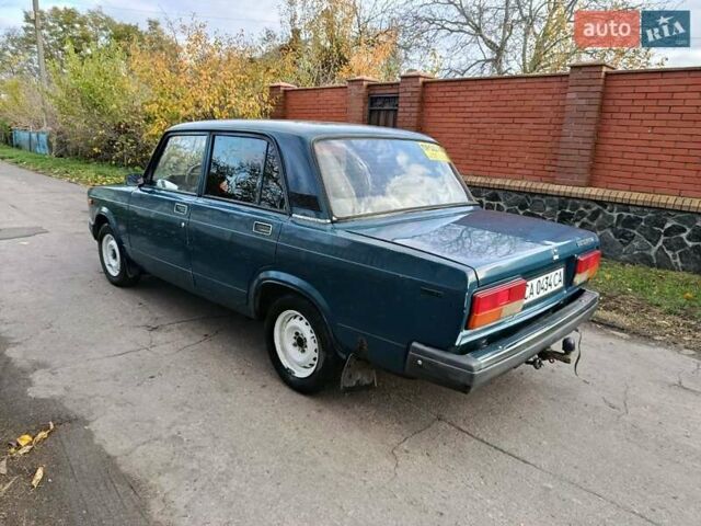 Зеленый ВАЗ 2107, объемом двигателя 1.45 л и пробегом 210 тыс. км за 900 $, фото 10 на Automoto.ua