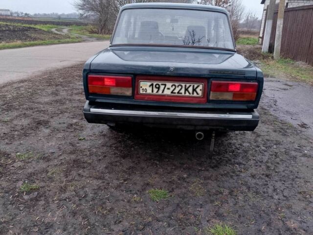 Зелений ВАЗ 2107, об'ємом двигуна 1.5 л та пробігом 551 тис. км за 750 $, фото 4 на Automoto.ua