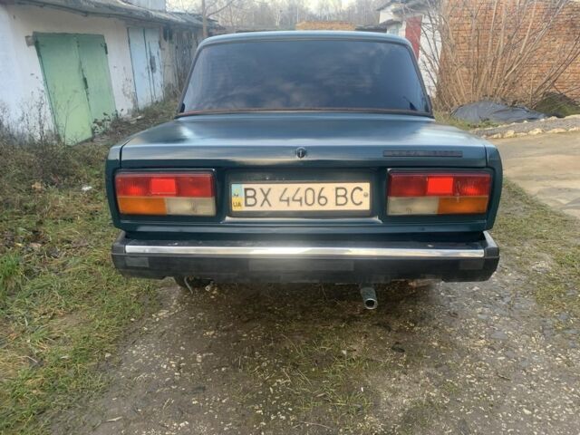 Зеленый ВАЗ 2107, объемом двигателя 0 л и пробегом 90 тыс. км за 592 $, фото 1 на Automoto.ua