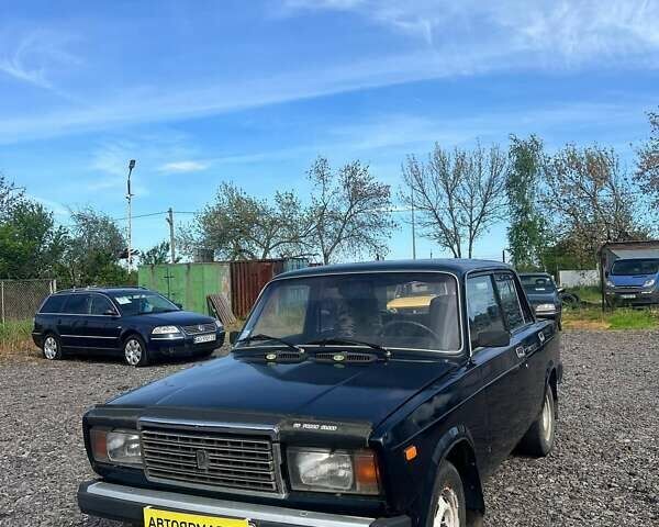 Зеленый ВАЗ 2107, объемом двигателя 0 л и пробегом 75 тыс. км за 650 $, фото 5 на Automoto.ua
