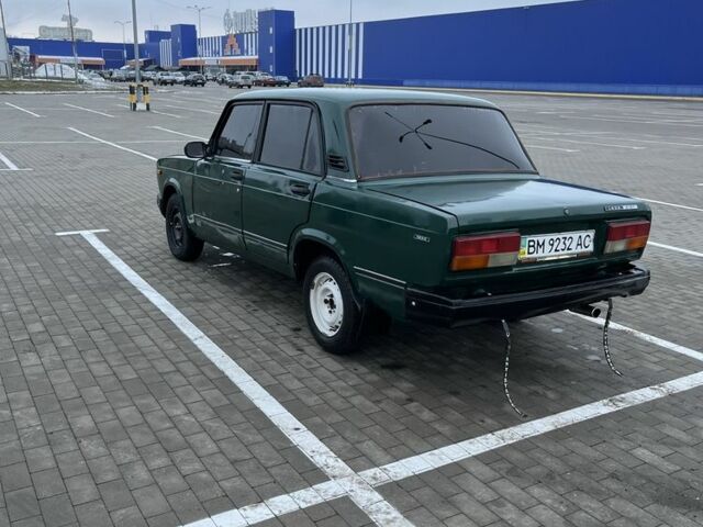Зеленый ВАЗ 2107, объемом двигателя 1.5 л и пробегом 82 тыс. км за 900 $, фото 3 на Automoto.ua