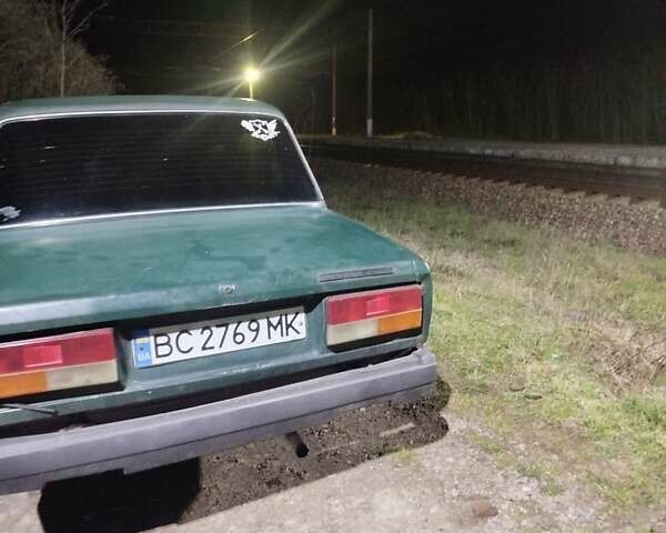 Зеленый ВАЗ 2107, объемом двигателя 1.5 л и пробегом 55 тыс. км за 600 $, фото 3 на Automoto.ua