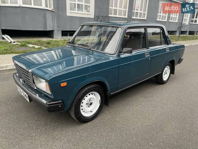 Зеленый ВАЗ 2107, объемом двигателя 1.5 л и пробегом 57 тыс. км за 2200 $, фото 1 на Automoto.ua