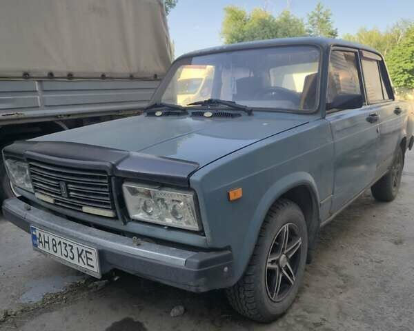 Зеленый ВАЗ 2107, объемом двигателя 1.5 л и пробегом 80 тыс. км за 1087 $, фото 3 на Automoto.ua