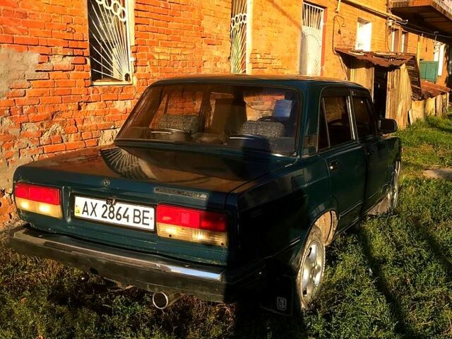 Зелений ВАЗ 2107, об'ємом двигуна 1.5 л та пробігом 84 тис. км за 600 $, фото 3 на Automoto.ua