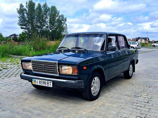 Зеленый ВАЗ 2107, объемом двигателя 1.6 л и пробегом 85 тыс. км за 1350 $, фото 2 на Automoto.ua