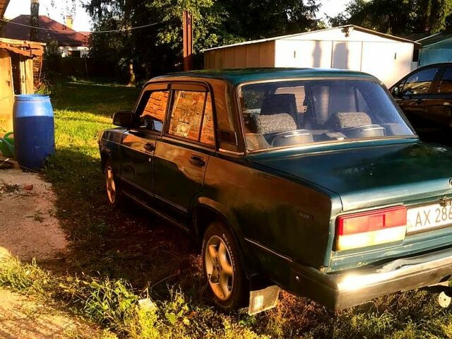 Зелений ВАЗ 2107, об'ємом двигуна 1.5 л та пробігом 84 тис. км за 600 $, фото 2 на Automoto.ua
