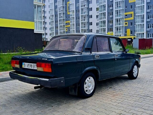 Зеленый ВАЗ 2107, объемом двигателя 1.6 л и пробегом 85 тыс. км за 1350 $, фото 4 на Automoto.ua