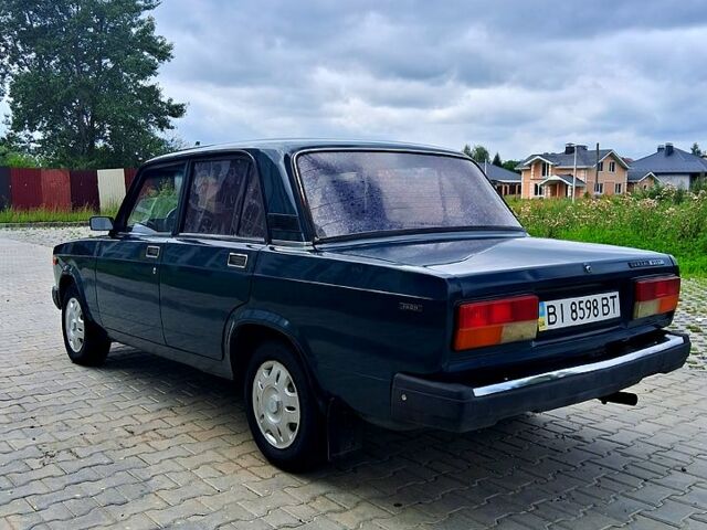 Зеленый ВАЗ 2107, объемом двигателя 1.6 л и пробегом 85 тыс. км за 1350 $, фото 3 на Automoto.ua