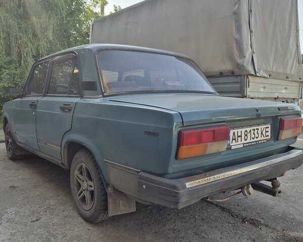 Зеленый ВАЗ 2107, объемом двигателя 1.5 л и пробегом 80 тыс. км за 1087 $, фото 7 на Automoto.ua