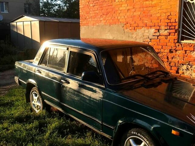 Зелений ВАЗ 2107, об'ємом двигуна 1.5 л та пробігом 84 тис. км за 600 $, фото 1 на Automoto.ua