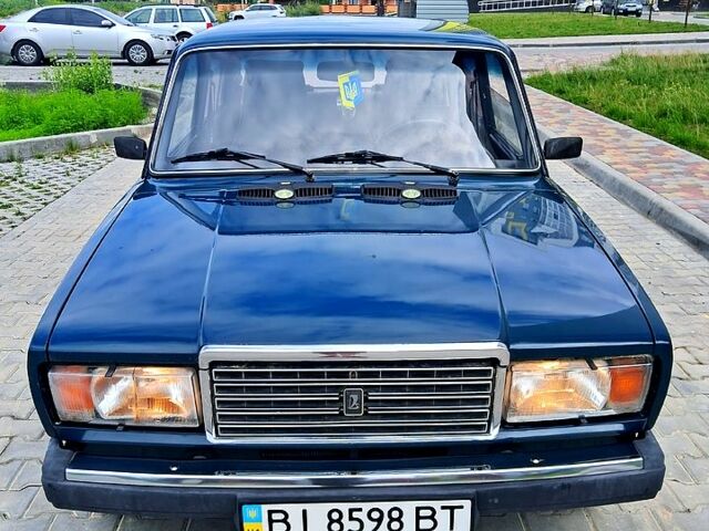 Зеленый ВАЗ 2107, объемом двигателя 1.6 л и пробегом 85 тыс. км за 1350 $, фото 1 на Automoto.ua