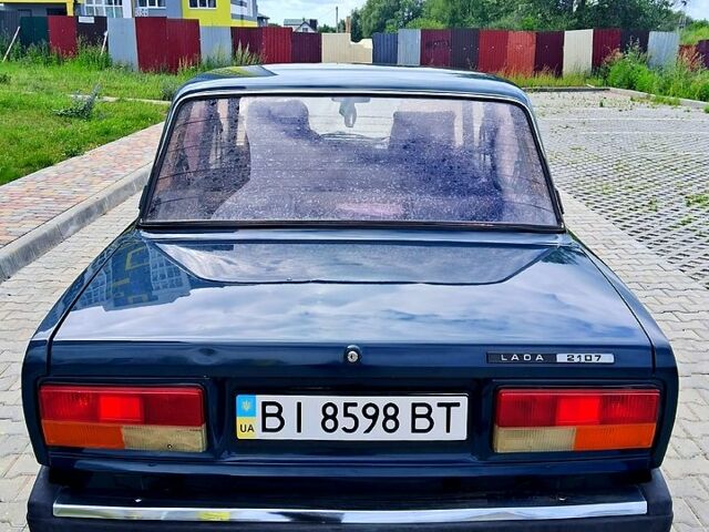 Зеленый ВАЗ 2107, объемом двигателя 1.6 л и пробегом 85 тыс. км за 1350 $, фото 5 на Automoto.ua