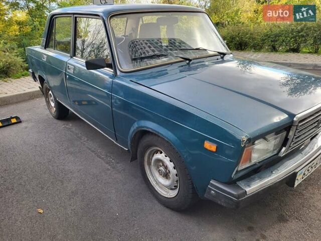 Зеленый ВАЗ 2107, объемом двигателя 1.5 л и пробегом 94 тыс. км за 800 $, фото 6 на Automoto.ua