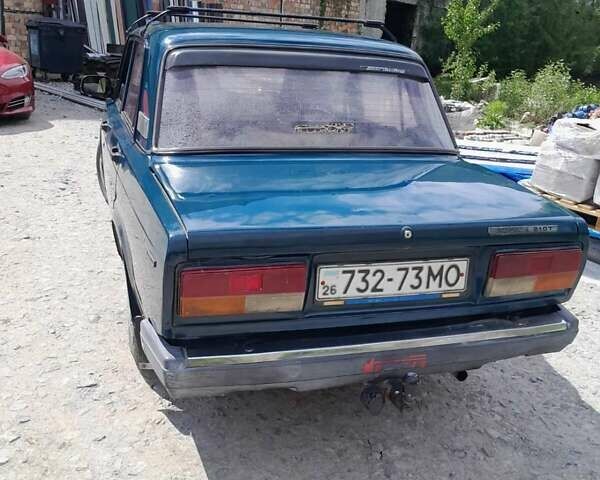 Зелений ВАЗ 2107, об'ємом двигуна 1.5 л та пробігом 270 тис. км за 779 $, фото 1 на Automoto.ua